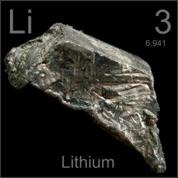 pictures stories  facts   element lithium   periodic table