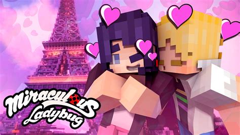Marinette And Adrien Kiss On Valentine S Minecraft