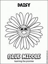 Coloring Daisy Pages Petal Girl Library Clipart Scouts sketch template
