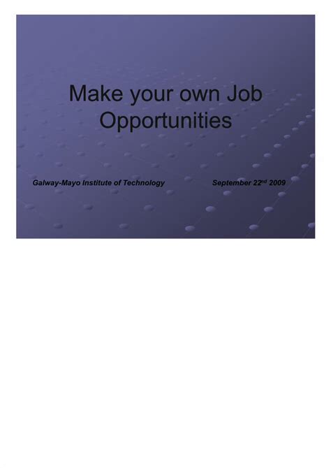job opportunities  dokumentips