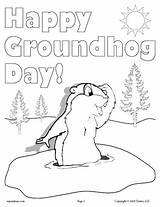 Groundhog Hog Worksheets Supplyme Malvorlagen Druckbare Mpmschoolsupplies sketch template