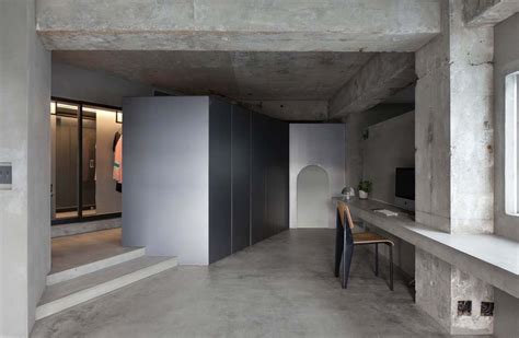 interior design  concrete apartment