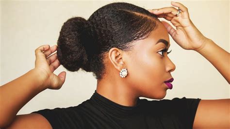 natural hairstyles  work   quick  chic