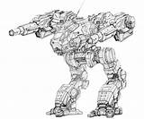 Mechwarrior Catapult Online Abilities Coloring Pages War sketch template