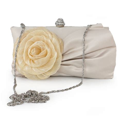 caiyue women evening beige flower clutch bag women luxury brand bags wedding floral handbags