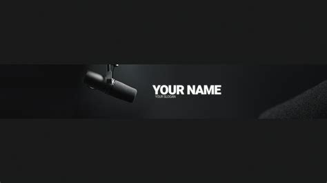 podcast youtube banner template ergiveaways