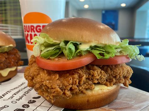 burger kings chicken sandwich marks  shift  chains menu strategy