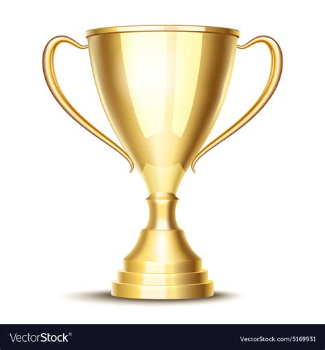 winner trophy cup royalty  vector image vectorstock