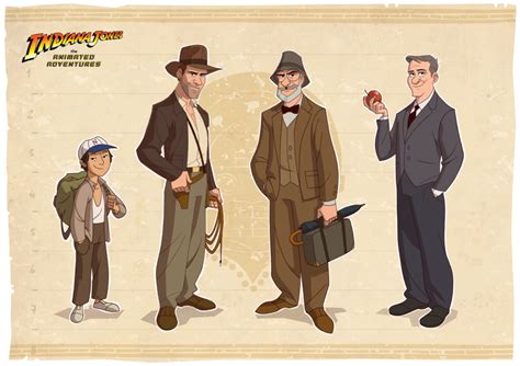 Indiana Jones Animated Style Art — Geektyrant