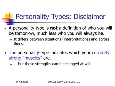 Ppt Personality Types And Avoiding Miscommunication