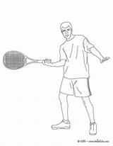 Tennis Forehand Grip Western Coloring Performing Player Pages Color Hellokids Print Online sketch template
