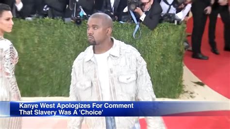 kanye west apologizes for saying slavery was a choice