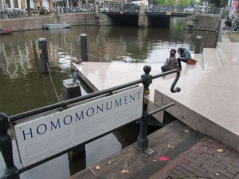 homomonument a tribute to homosexual prosecution netherlands tourism