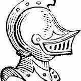 Helm Coloring Pages Post sketch template