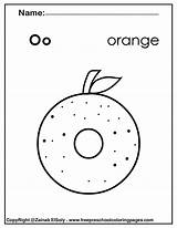 Abc Lowercase Letters Coloring Preschool Mouse Orange Worksheets sketch template