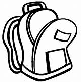 School Bags Drawing Bag Clipart Open Getdrawings sketch template