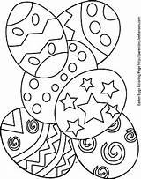 Ukrainian Eggs Easter Coloring Pages sketch template
