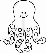 Pieuvre Poisson Maternelle Octopus Pulpo Coloriages Coloring Gommettes Monstre Afficher Origine Danieguto Atelier Haut Gratuit sketch template