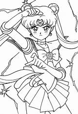Moon Sailor Coloring Pages Adult Choose Board Cute sketch template