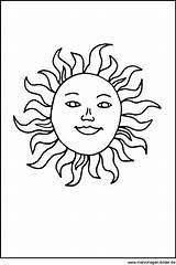Sonne Malvorlagen Malvorlage Kostenlose Stern sketch template