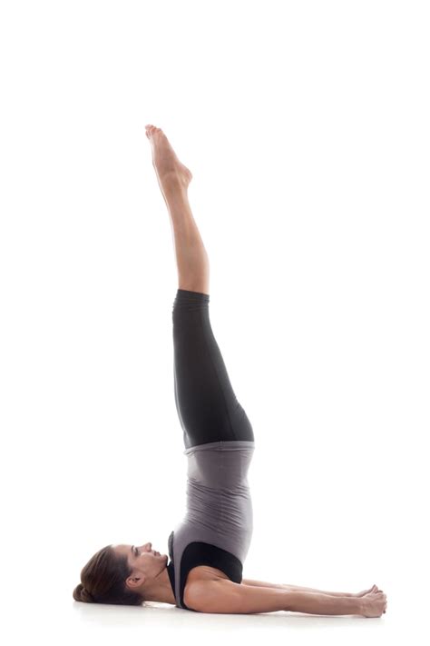 shoulder stand   yoga poses  sex popsugar fitness photo