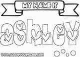 Coloring Pages Bubble Names Letters Name Create Ashley Printable Print Color Own Getcolorings Popular Getdrawings Coloringhome sketch template