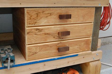 workbench drawer storage  wunderaa  lumberjockscom