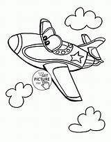 Jet Kids Drawing Coloring Pages Plane Funny Airplane Choose Board Preschool Cartoon Paintingvalley sketch template