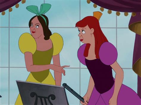Drusilla And Anastasia Tremaine Cinderella 1950 Disney Disney