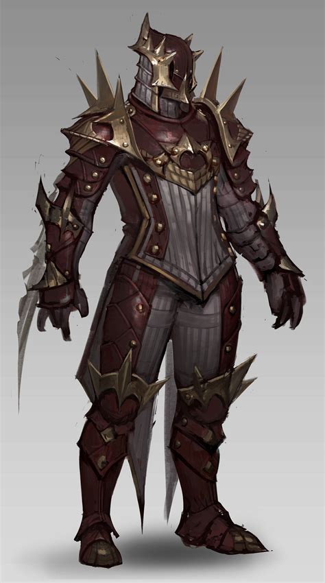 artstation light armor sueng hoon woo fantasy armor armor concept