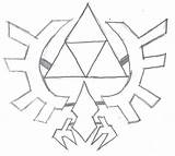 Triforce sketch template