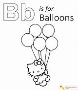Balloon Coloring Kids sketch template
