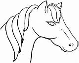 Horse Head Coloring Pages Printable Color Getcolorings Book Print Sheets Pro sketch template