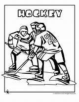 Coloring Hockey Pages Olympic Olympics Winter Printable Sports Colouring Sheets Games Teenagers 2010 Jr Activities Color Clipart Kids Train Clip sketch template