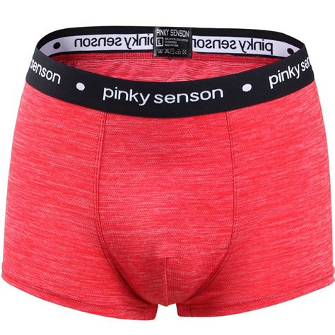 pinky senson brand  chinlon fashion shorts male sexy mens underwear boxer ps  boxers