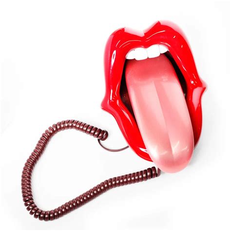 red rose red telephone tongue shape corded phone cute super mouth shape home phone novelty wired