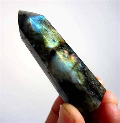 buy natural beautiful labradorite quartz crystal wand