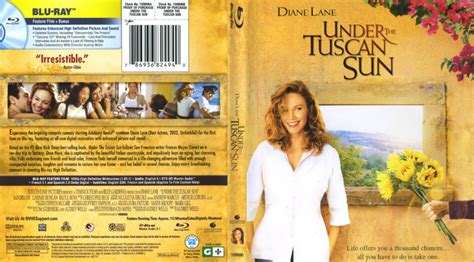 under the tuscan sun 2012 r1 blu ray cover and label