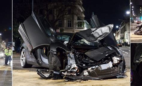 Mclaren Supercar Worth £250 000 Almost Destroyed In Head On Crash With