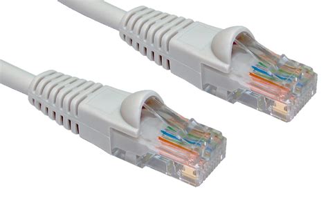 gc  metres cat  utp network ethernet cable lead lszh snagless grey ebay