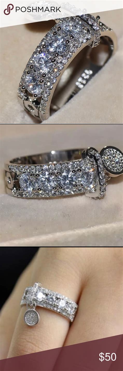 beautiful cz diamond ring cz diamond womens jewelry rings diamond