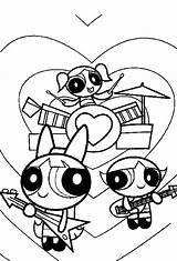 Coloring Powerpuff Girls Band Pages Blossom Bands Marching Kiss Buttercup Color Puff Power Printable Getcolorings Luna Drawing Clipartmag Getdrawings Clipart sketch template