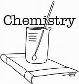 Coloring Pages Chemistry Printable Science Coloringhome Via Color Chemical sketch template