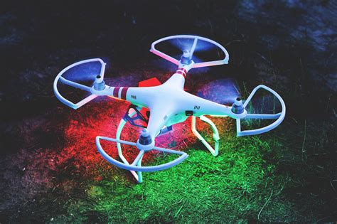 night drone royalty  stock photo