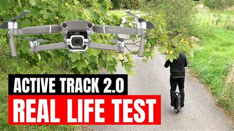 dji mavic  pro active track test  real conditions youtube