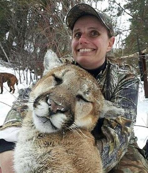 mum receives death threats after sharing hunting photos on facebook aol uk travel