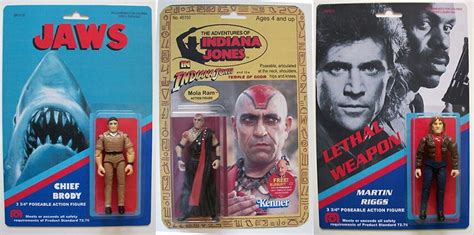 cool stuff custom carded action figures  movies