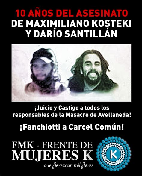 frente de mujeres   anos de los asesinatos de dario santillan  maximiliano kosteki