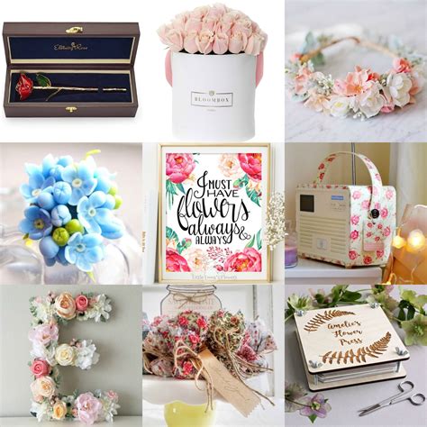 beautiful flower themed gifts   occasion dolly dowsie