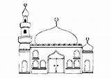 Mezquita sketch template